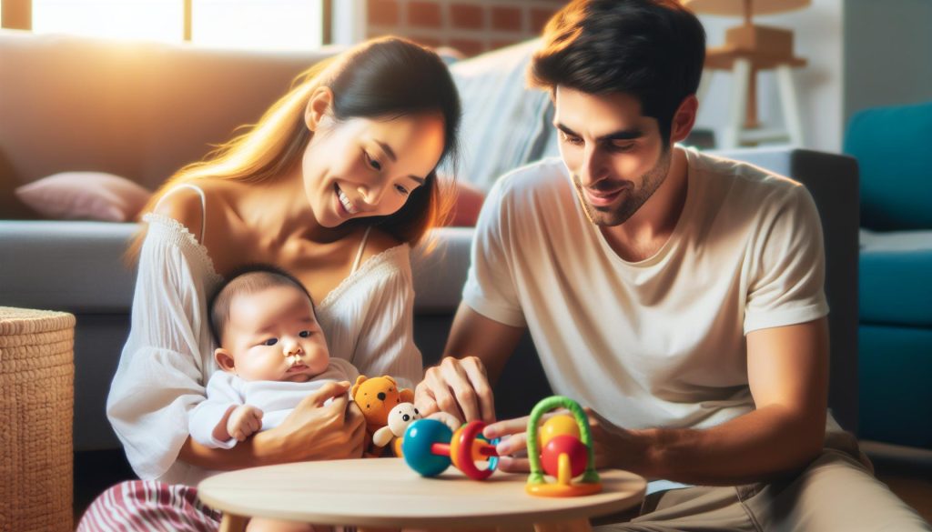 Jak si hrát s miminkem 3 měsíce?