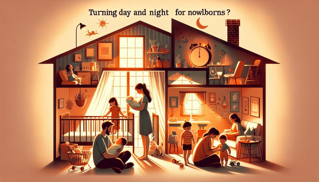 Jak Pretocit novorozenci den a noc?