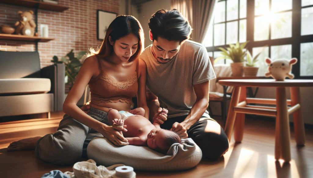 Jak dávat novorozence na bříško?