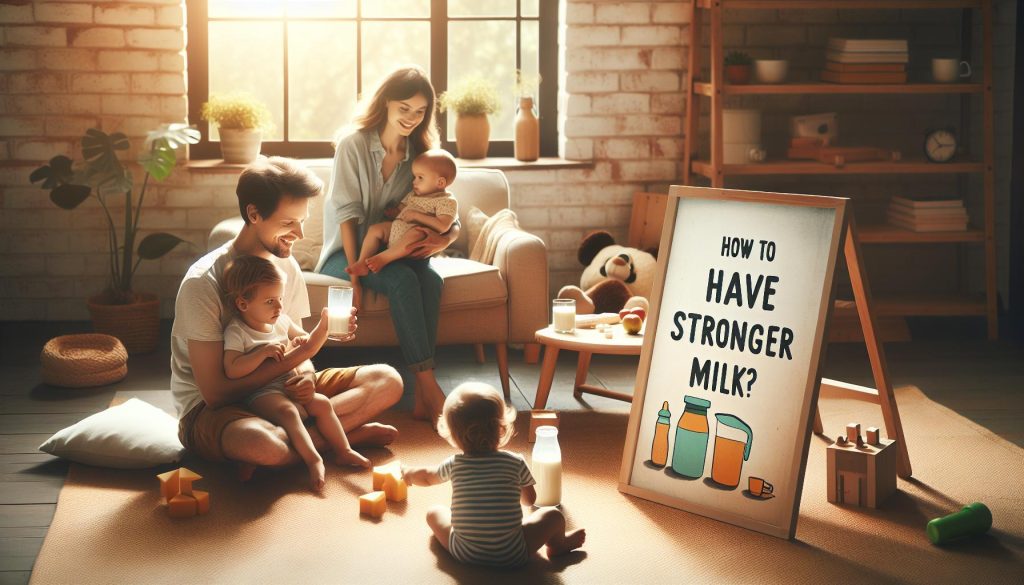 Jak mít silnejsi mléko?